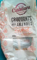 Castellane biscuiterie croquants amandes et miel sachet