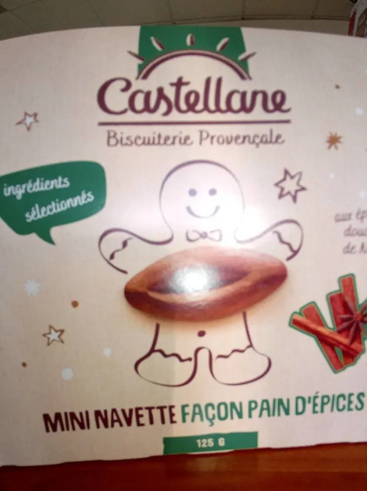 Mini navette façon pain d'épice