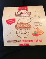 Mini croquants fruits confits