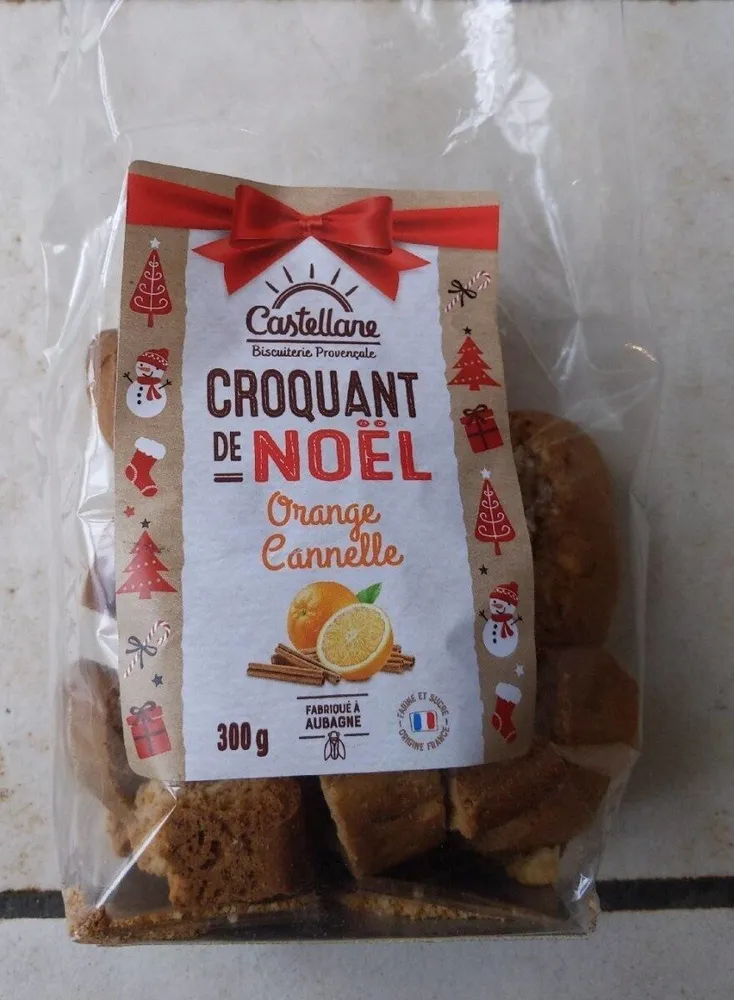Croquant de Noël Orange Cannelle