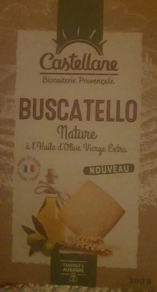 Buscatello nature à l'huile d'olive vierge