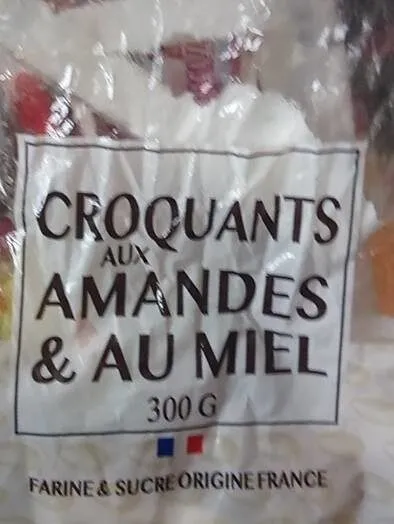 Croquants aux amandes et au miel