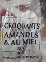 Croquants aux amandes et au miel