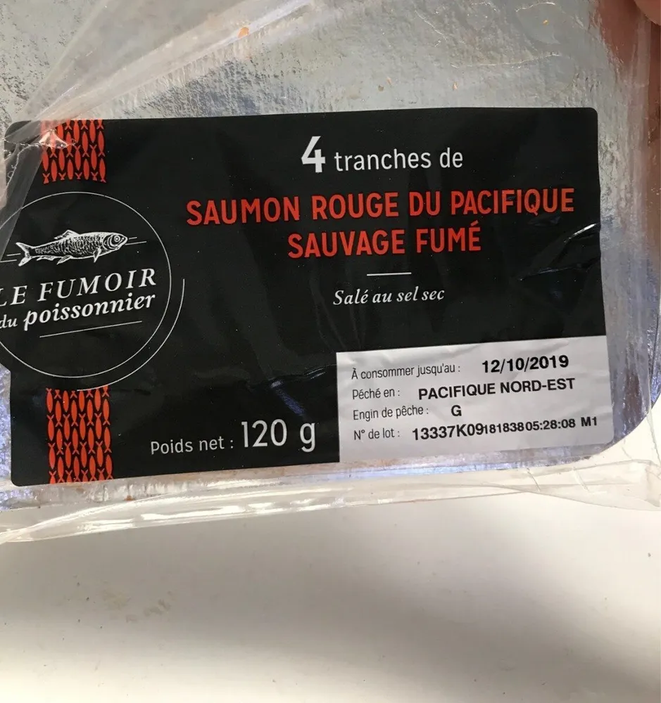 Saumon rouge du pacifique