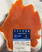 Saumon sauvage rouge fumé