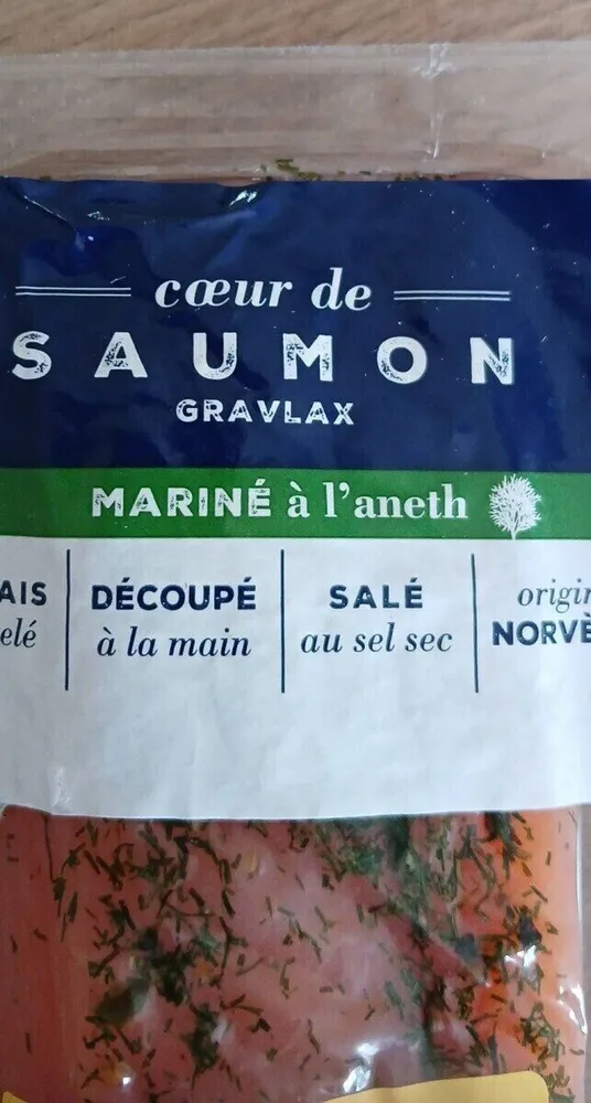 Saumon gravlax