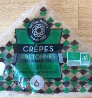Crêpes bretonnes de froment bio