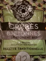 12 Crêpes bretonnes de froment bio