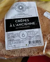 Crêpes à l'ancienne au froment