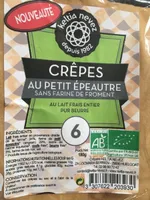 6 Crêpes au petit épeautre