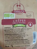 Crêpes délicieuses bio