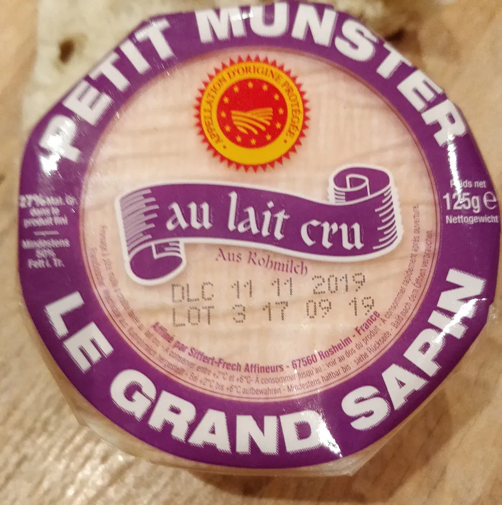 Petit Munster Au Lait Cru