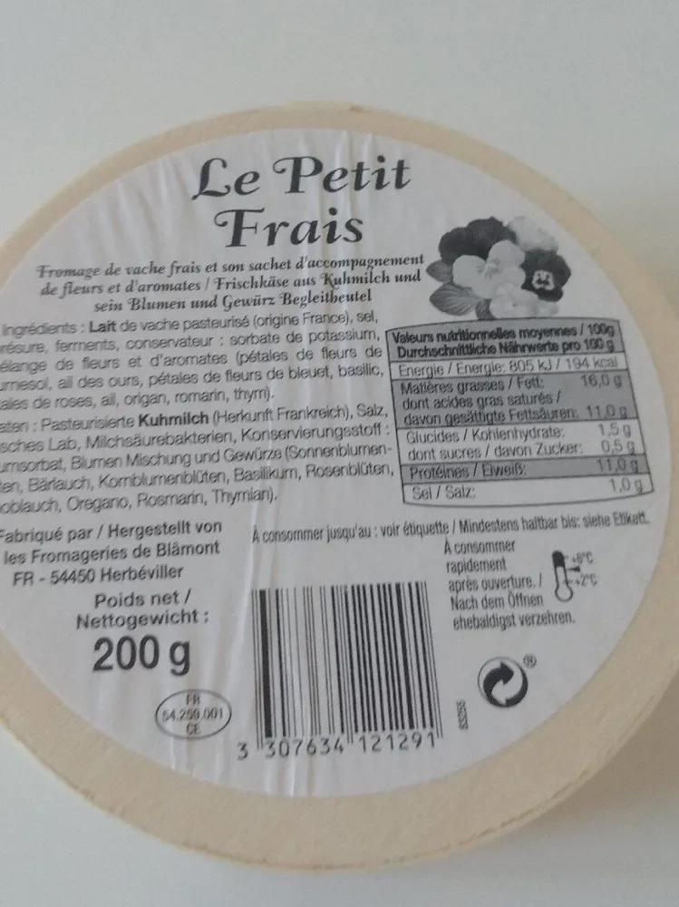 Le petit frais