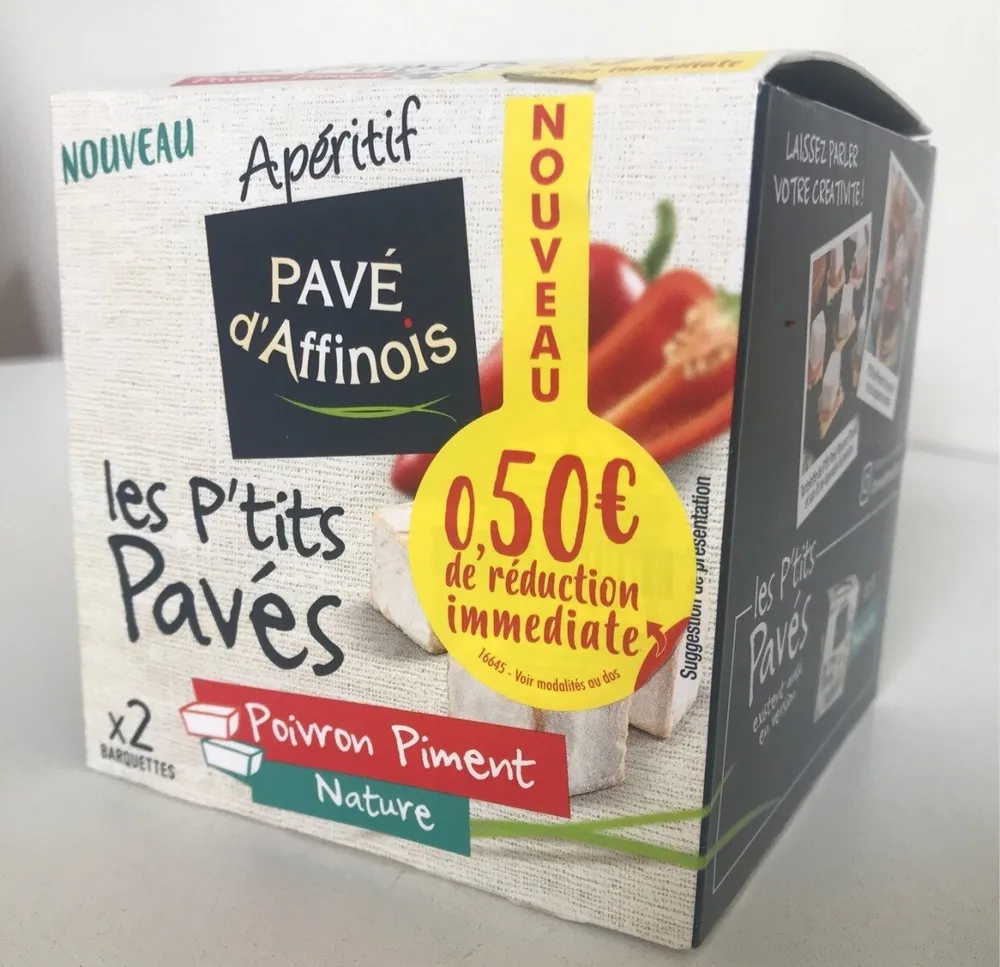 Les P'tits Pavés Nature - Poivron Piment