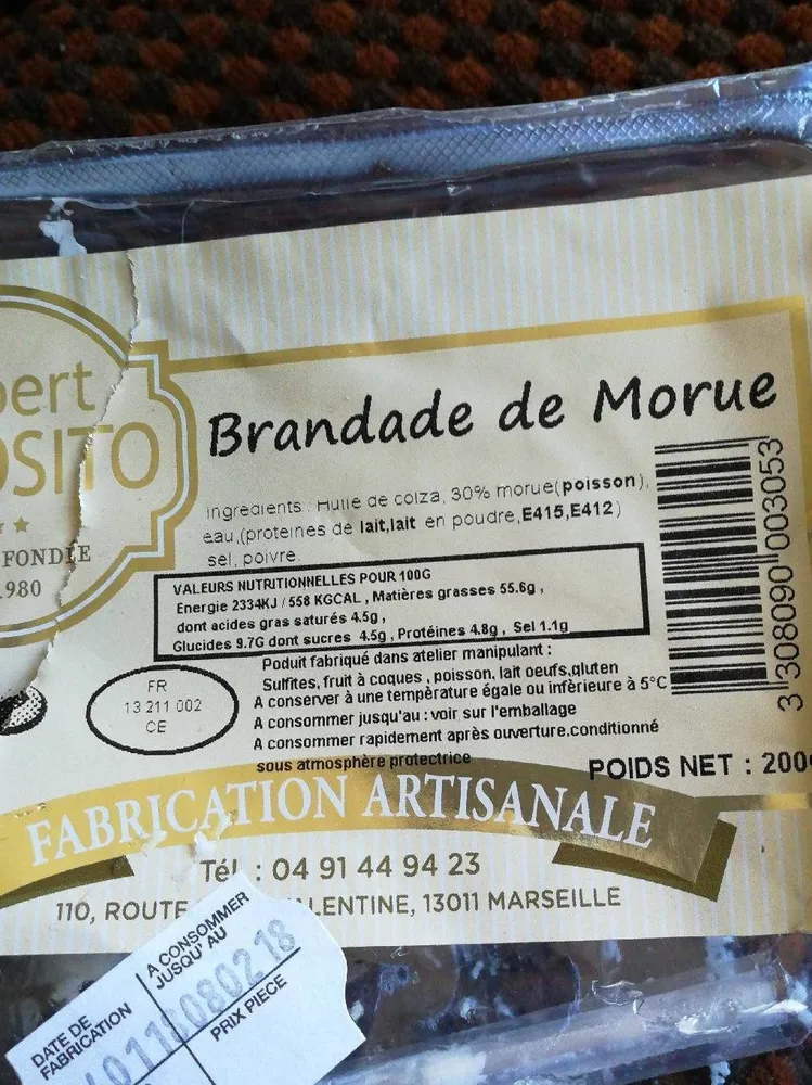 Brandade de Morue