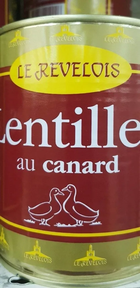 Lentilles au canard