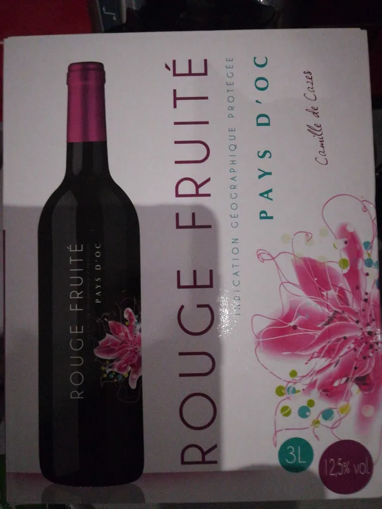 Rouge Fruité Pays d'oc