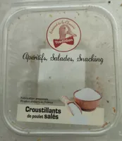 Croustillants de poulet salés