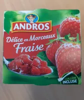 Délice en morceaux Fraise