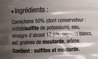 Cornichons au vinaigre