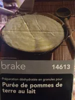 Puree de pomme de terre de lait en poudre