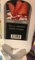 Sauce dessert fruits rouges