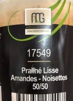 Praliné lisse amandes/noisettes