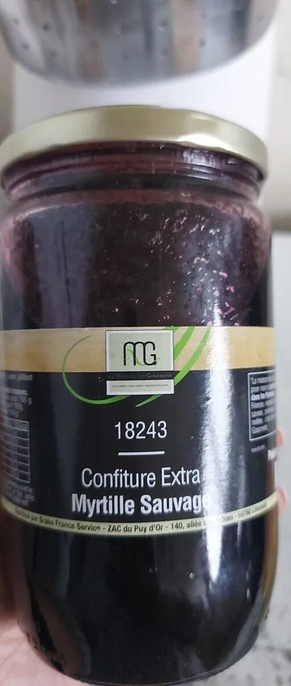Confiture Extra Myrtille Sauvage