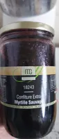 Confiture Extra Myrtille Sauvage