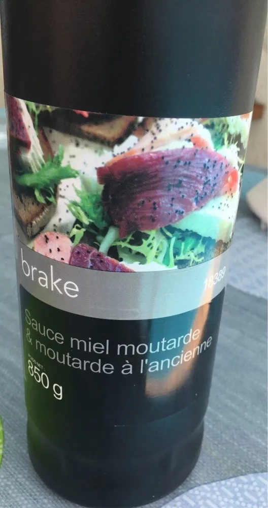 BRAKE SAUCE MIEL MOUTARDE