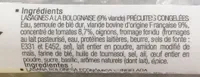 Lasagne au boeuf