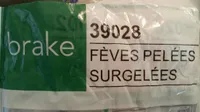 Fèves pelées surgelées
