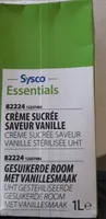 Creme sucrée saveur vanille