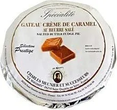 Gateau a la creme de caramel au beurre sale CHARLES MEUNIER