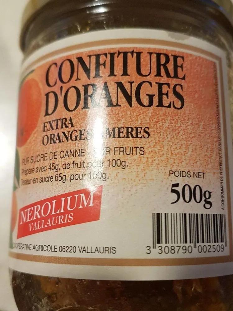 Confiture d'oranges amères
