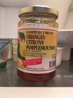 Confiture oranges citrons pamplemousses