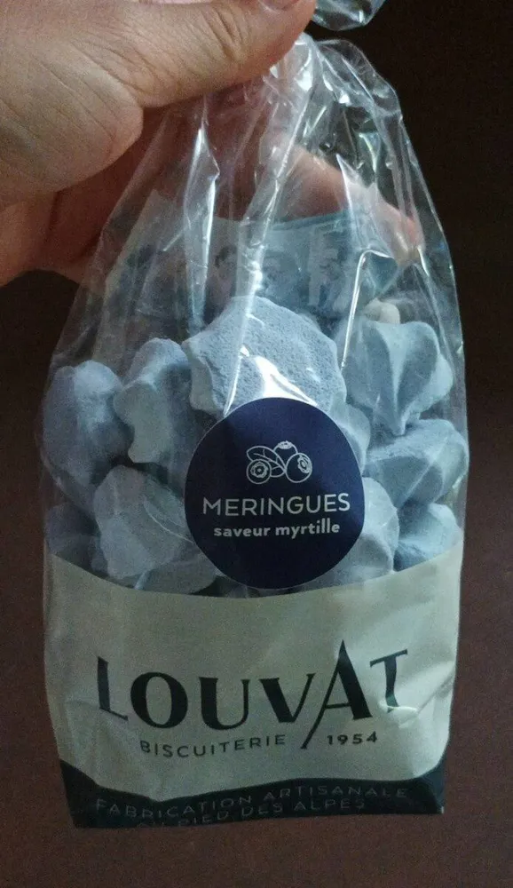 Meringues Myrtille
