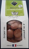 Biscuits lait d'amande et framboise