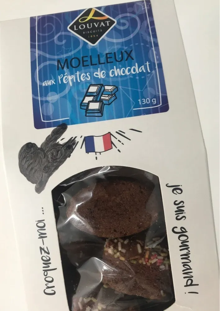 MOELLEUX aux pépites de chocolat