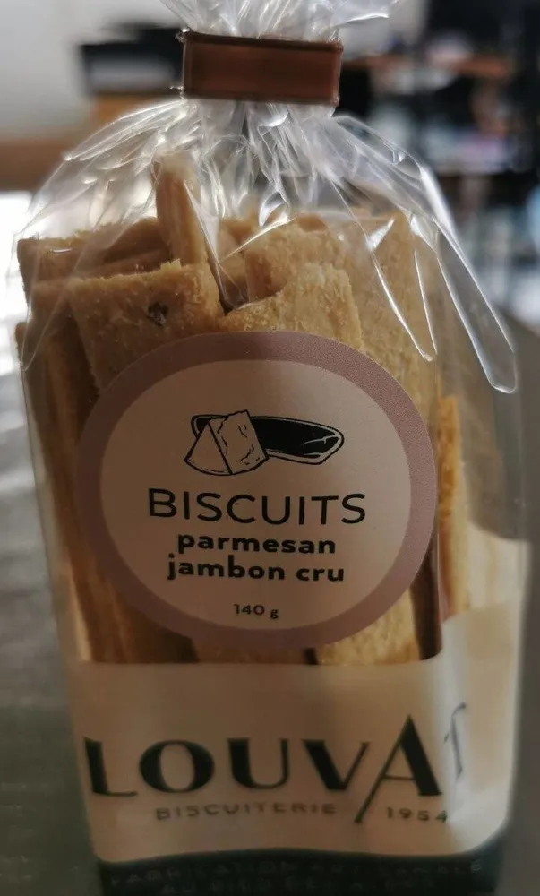 Buicuits parmesan jambon cru
