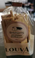 Buicuits parmesan jambon cru