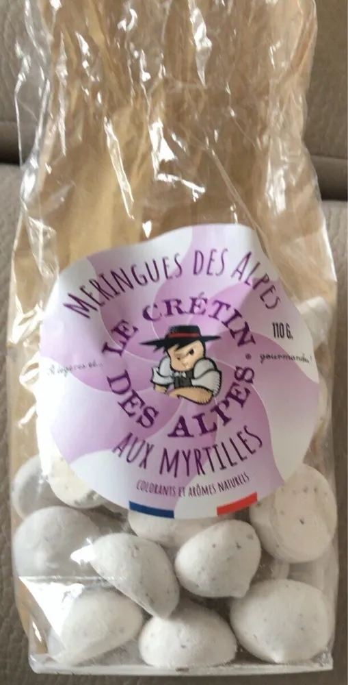 Meringues des alpes aux mytilles