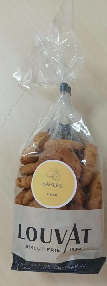 Sablés citron