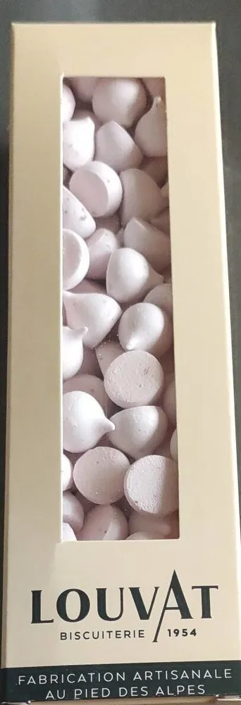 Goutte de meringue à la framboise