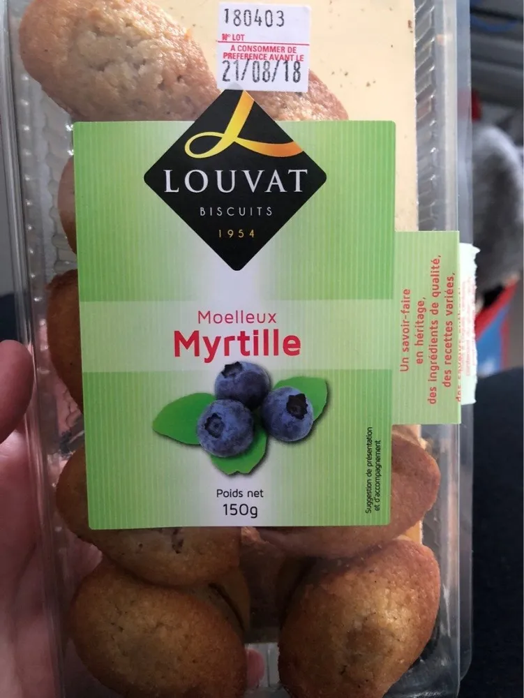 Moelleux myrtille LOUVAT