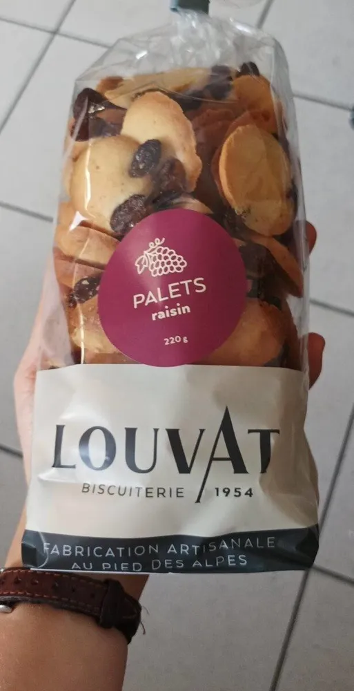 Palets raisins