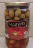 Olives vertes pimentées
