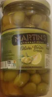 Olives vertes citron