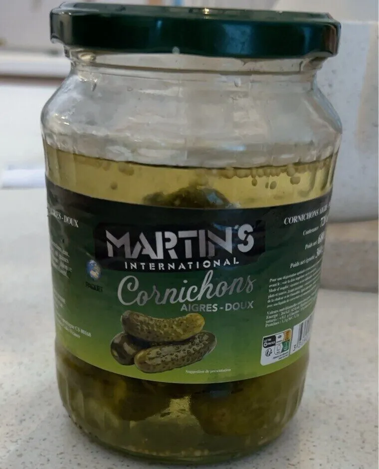 Cornichons Aigres-Doux