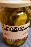 Cornichons aigres doux en lamelles